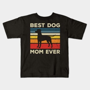 Best Dog Mom Ever Kids T-Shirt